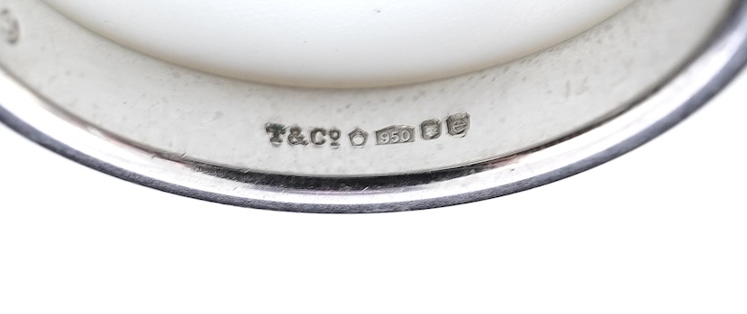 Tiffany & Co., a diamond engagement, eternity and wedding ring set